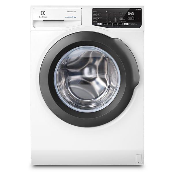 Máquina de Lavar Frontal Electrolux 11kg Inverter Premium Care com Água Quente/Vapor (LFE... Máquina de Lavar Frontal Electrolux 11kg Inverter Premium Care com Água Quente/Vapor (LFE...