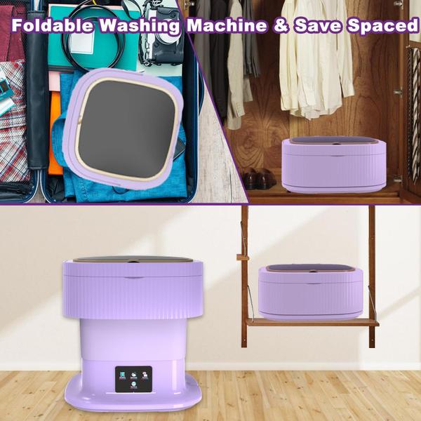 Imagem de Máquina de lavar portátil kwiwis 11L Mini Purple