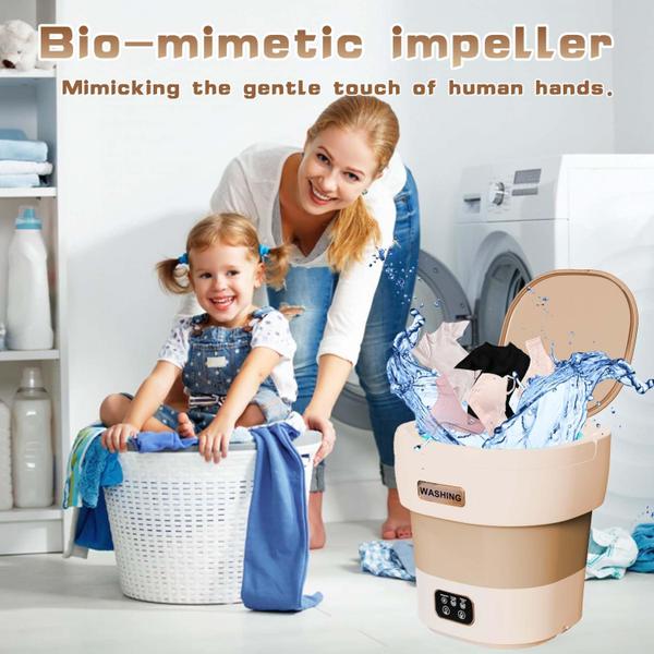 Imagem de Máquina de lavar portátil YLTIMER 18L para roupas íntimas, bebês