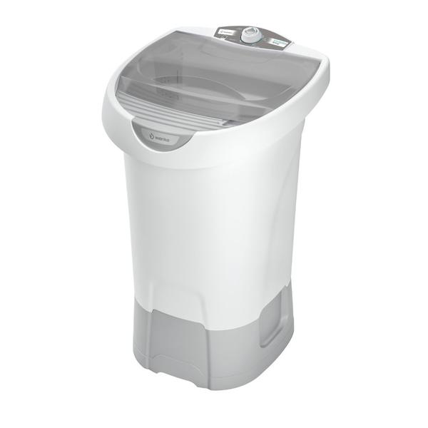 Imagem de Máquina de Lavar Roupa Lavadora 127 V 60 Hz 5 Kg Tanquinho Lavanderia Compacta Wanke Branco Fume