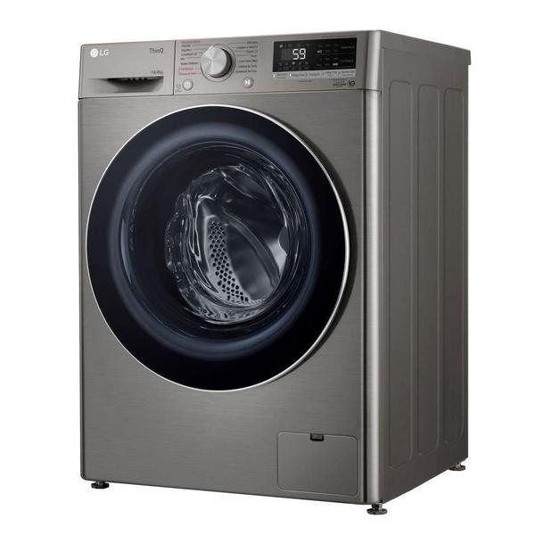 Imagem de Máquina de Lavar Roupas 14Kg LG CV5014PC4  Lava e Seca, Inox