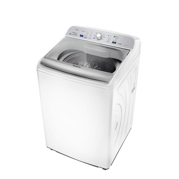 Imagem de Máquina de Lavar Roupas 17Kg Panasonic NA-F170B7W Smartsense, Painel LED, Cesto Inox, Branco