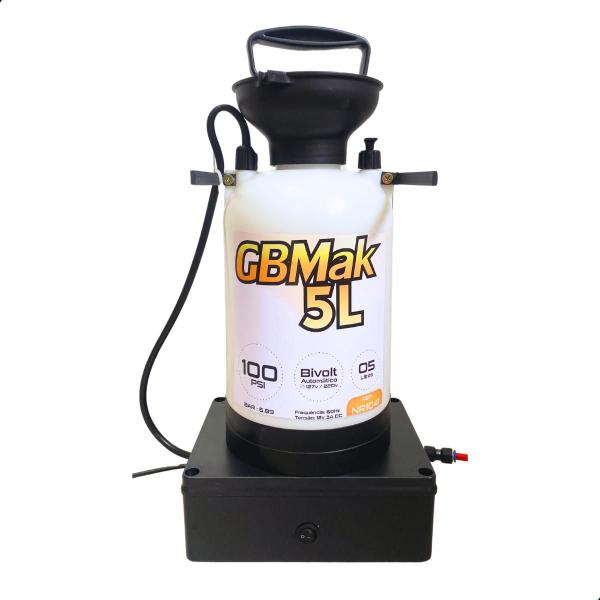 Imagem de Máquina de limpeza gbmak 5 litros 100psi bivolt automática para ar condicionado