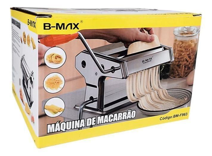 Imagem de Máquina De Macarrão Cilindro Aço Inox Massa Caseira Talharim