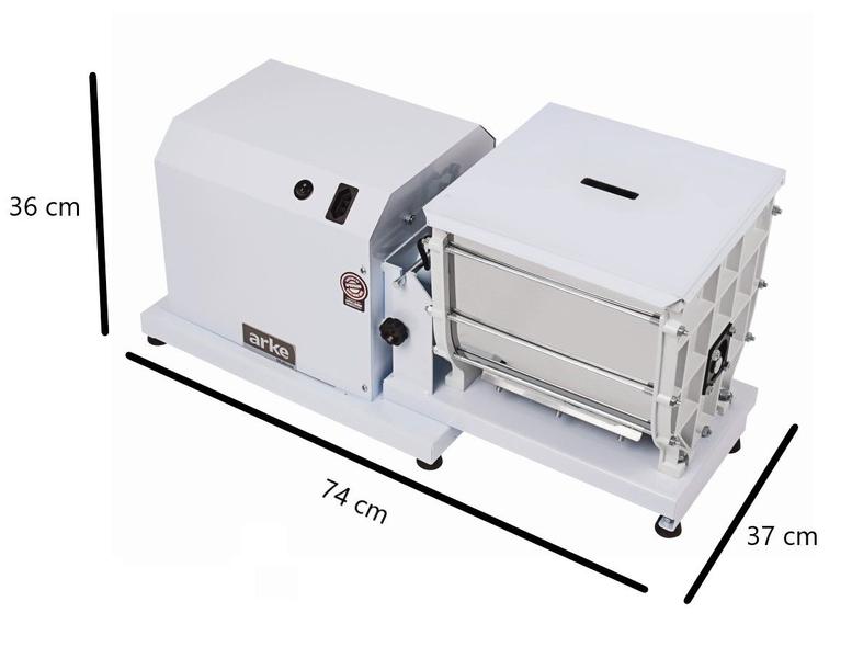 Imagem de Máquina de Massa Arke Mistura e Sova Sovadeira 5kg Ciclo Masseira 110v 220v Bivolt