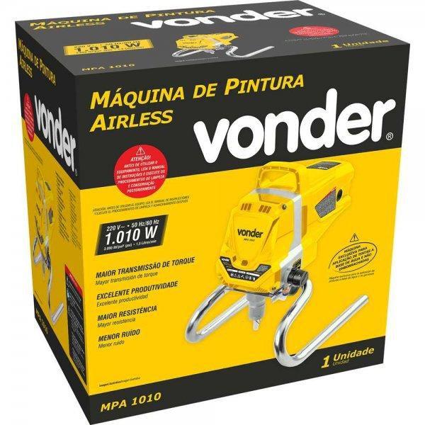 Imagem de Máquina de Pintura Airless 1,3HP 220V MPA1010 VONDER