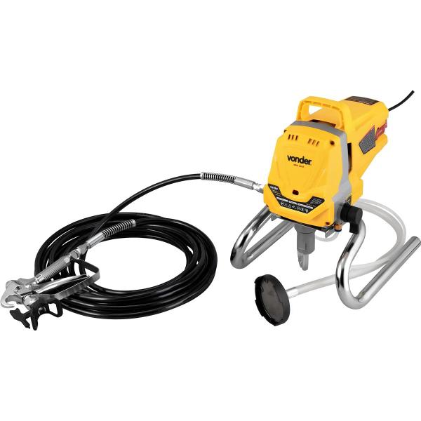 Imagem de Máquina de Pintura Airless MPA1010 1,3HP 220V Vonder 1010W 3000 PSI 1,5 L/min Mangueira 10m Compacta