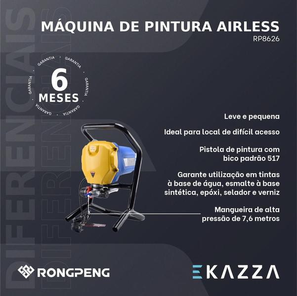 Imagem de Máquina De Pintura Airless Rp8626 - Rongpeng