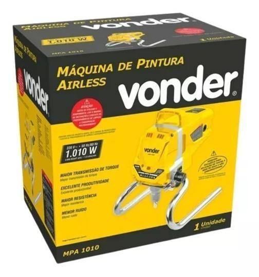 Imagem de Máquina De Pintura Vonder Mpa 1010 Sistema Airless 110 Volts