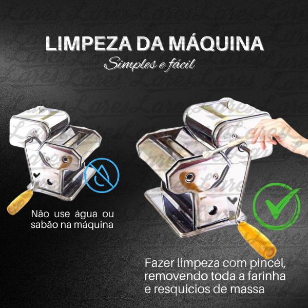 Imagem de Máquina de Raviólie Lasanha Massa Caseira uso Manual com Grampo FIxador de Mesa