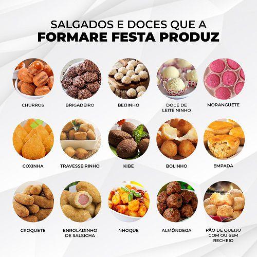 Imagem de Maquina de salgados e doces Festa  - 5 a 40 gr - produz até 1500/h