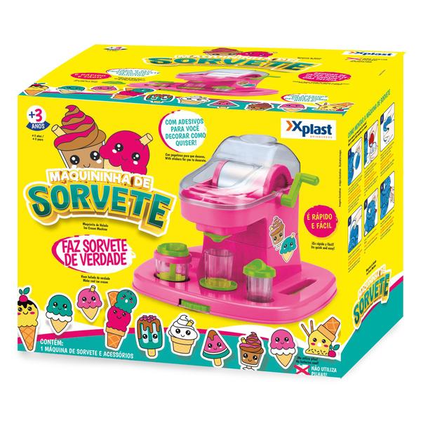 Imagem de Máquina De Sorvete Caseiro Infantil Rápido E Fácil - Xplast