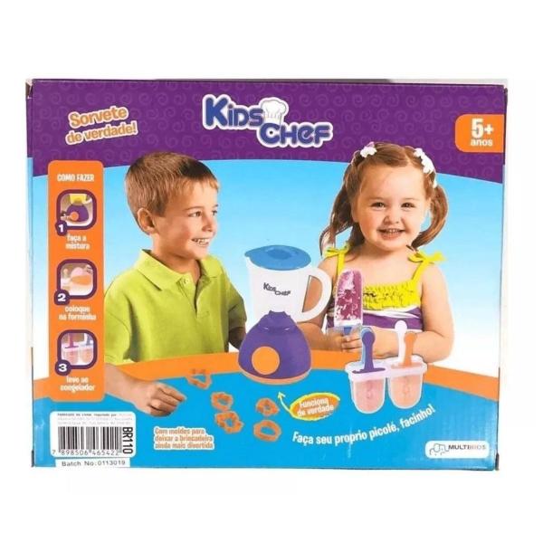 Imagem de Máquina De Sorvete Kids Chef Picolé Multikids Br110