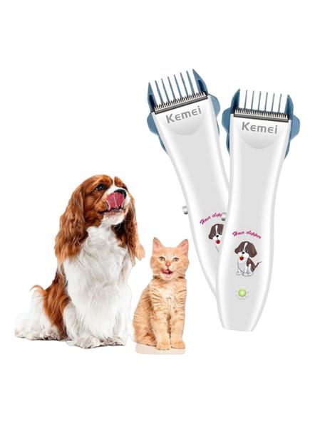 Imagem de Maquina De Tosa Cães E Gatos Tosador Pet Km-1051 Bivolt Recarregável 