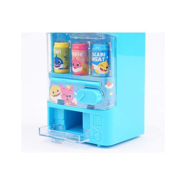 Imagem de Máquina de venda automática de brinquedos Kids Baby Cute Shark Family com 6 latas