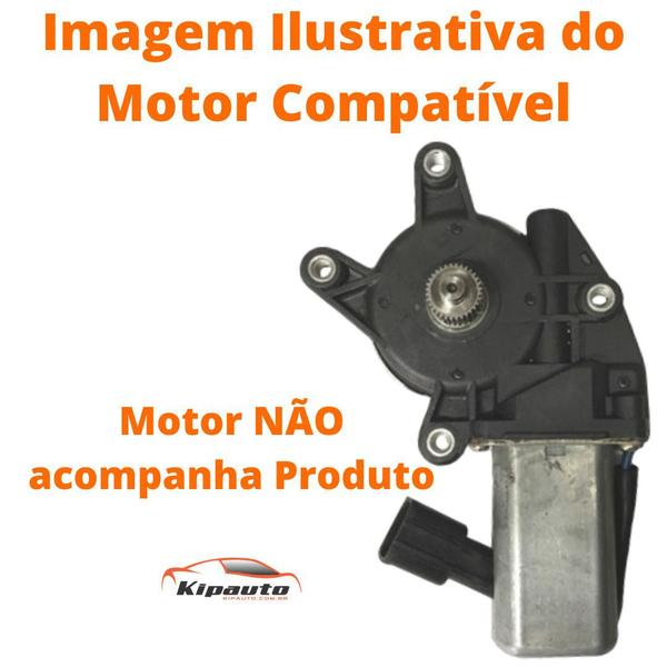 Imagem de Máquina de Vidro Elétrico Fiat Uno Way Atractive Vivace Sporting 4P após 2011 para motor original