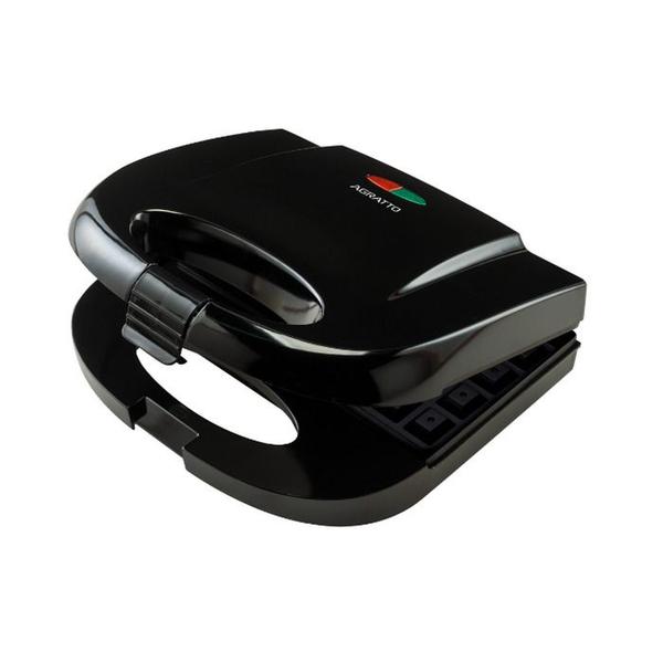 Máquina de Waffle Agratto Aroma Antiaderente 750W Preto 127V AWAF01I-01 Imagem de Máquina de Waffle Agratto Aroma Antiaderente 750W Preto 127V AWAF01I-01