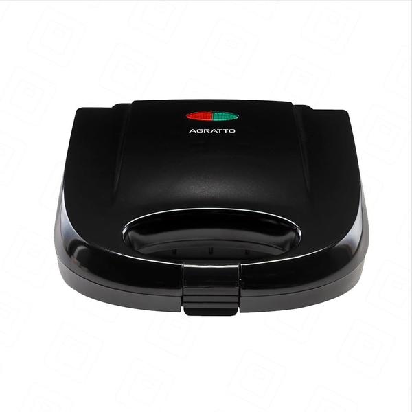 Máquina De Waffle Agratto Aroma AWAF01I-01 Preto 750W - 127V Imagem de Máquina De Waffle Agratto Aroma AWAF01I-01 Preto 750W - 127V