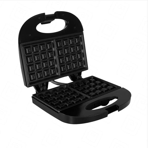 Máquina De Waffle Agratto Aroma AWAF01I-01 Preto 750W - 127V Imagem de Máquina De Waffle Agratto Aroma AWAF01I-01 Preto 750W - 127V