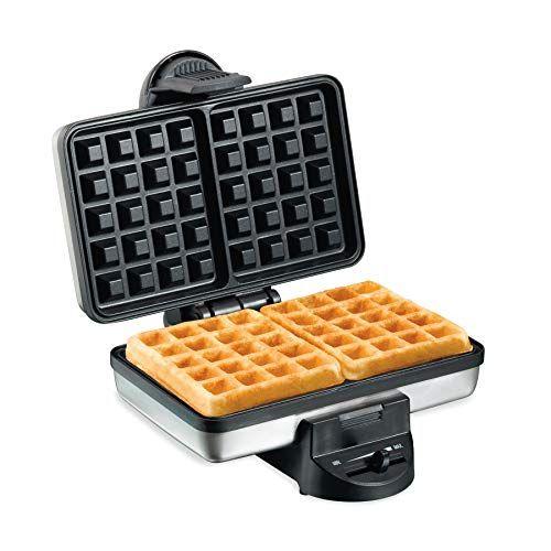 Imagem de Máquina de Waffle Premium Antiaderente em Aço Inoxidável