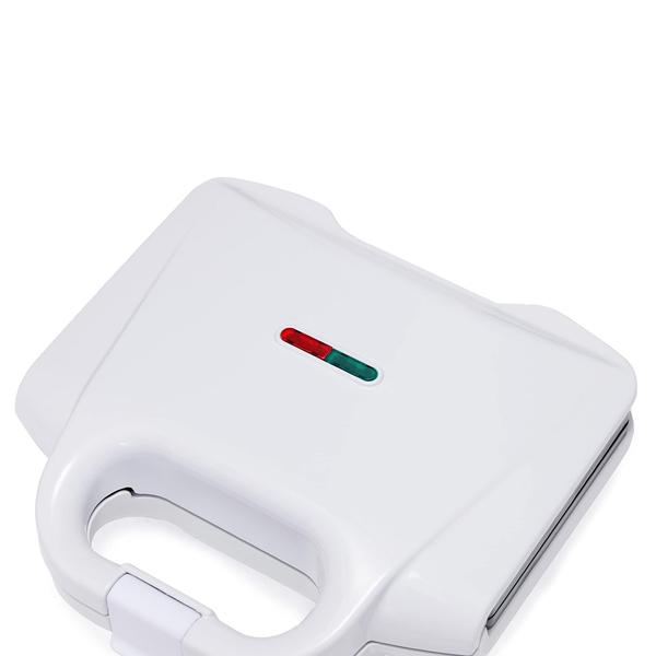 Máquina de waffles Amazon Basics, branca, antiaderente de 2 fatias, 700 W Imagem de Máquina de waffles Amazon Basics, branca, antiaderente de 2 fatias, 700 W