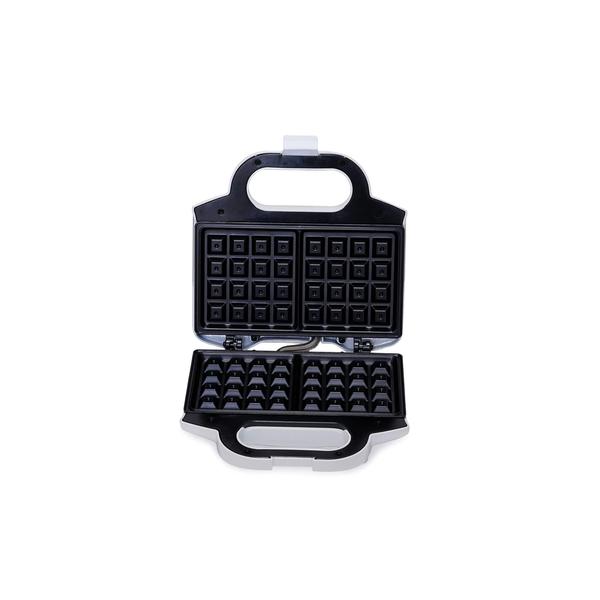 Máquina de waffles Amazon Basics, branca, antiaderente de 2 fatias, 700 W Imagem de Máquina de waffles Amazon Basics, branca, antiaderente de 2 fatias, 700 W