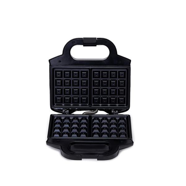Máquina de waffles Amazon Basics com revestimento antiaderente de 2 fatias 700W Imagem de Máquina de waffles Amazon Basics com revestimento antiaderente de 2 fatias 700W