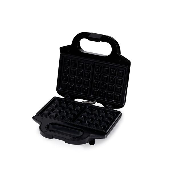 Máquina de waffles Amazon Basics com revestimento antiaderente de 2 fatias 700W Imagem de Máquina de waffles Amazon Basics com revestimento antiaderente de 2 fatias 700W