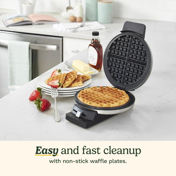 Imagem de Máquina de Waffles com Revestimento Antiaderente - Prata