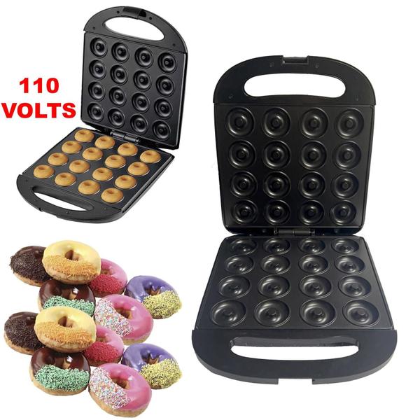 Imagem de Máquina Donuts Rosquinhas 16 Furos Caseira Confeitaria 110v