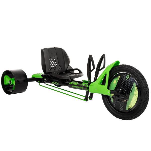 Huffy ドリフトトライク Máquina Drift Trike Huffy Green de 16 polegadas para crianças de 5