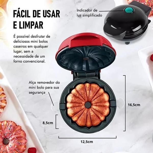 Imagem de Máquina Elétrica de Assar Bolos Bundts 110v com Nota Fiscal