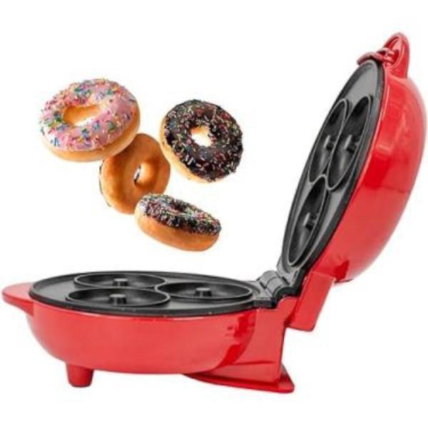 Máquina Elétrica Para Fer Donuts 3 Furos Antiaderente 220V - Sweet Home Imagem de Máquina Elétrica Para Fer Donuts 3 Furos Antiaderente 220V