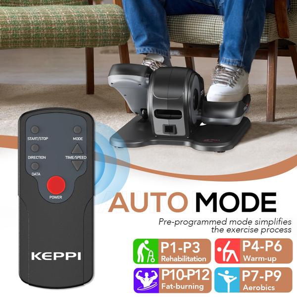 Máquina elíptica Under Desk KeppiFitness Ellipse Leg Exerciser - Keppi Fitness Imagem de Máquina elíptica Under Desk KeppiFitness Ellipse Leg Exerciser
