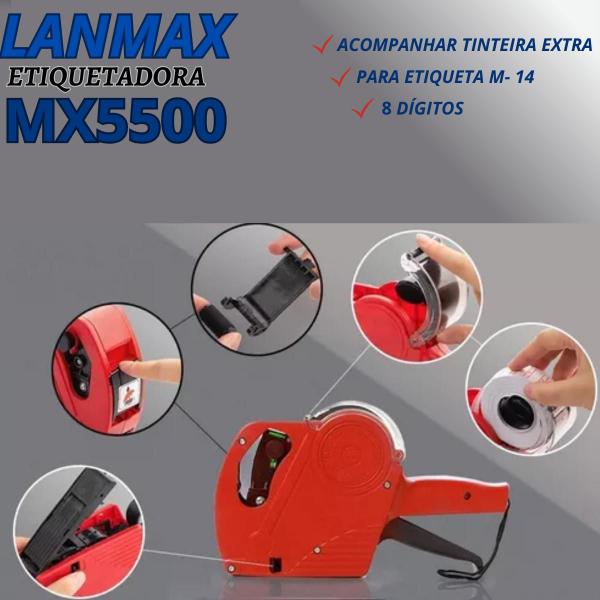 Imagem de Maquina Etiquetadora De Preço Original Lanmax Mx5500