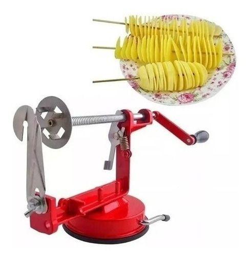 Imagem de Maquina Fatiador Batata Spiral Potato Slicer Batata Frita