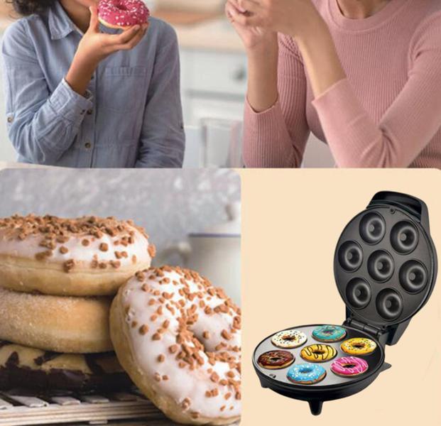 Maquina Fazer Rosquinhas Antiaderente Com 7 Unidades 110v - Orvica Imagem de Maquina Fazer Rosquinhas Antiaderente Com 7 Unidades 110v