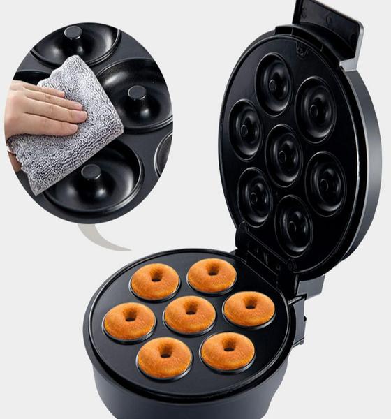Maquina Fazer Rosquinhas Antiaderente Com 7 Unidades 110v - Orvica Imagem de Maquina Fazer Rosquinhas Antiaderente Com 7 Unidades 110v