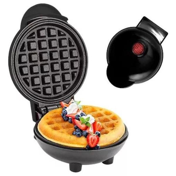 Imagem de Máquina Fer Waffle Rosquinhas Doces Café Da Manhã