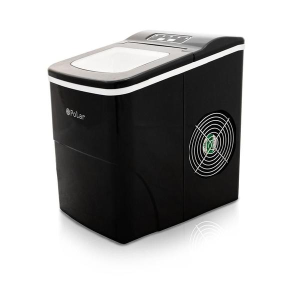 Máquina Gelo Polar - Ice Maker - Preto 15Kg Dia 220V - 220V - Polar Equipamentos Imagem de Máquina Gelo Polar - Ice Maker - Preto 15Kg Dia 220V - 220V