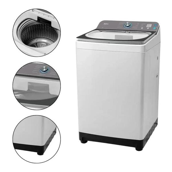 Máquina Lavadora de Roupas Philco 12 Programas de Lavagem14 Kg Philco PLR14A 127V