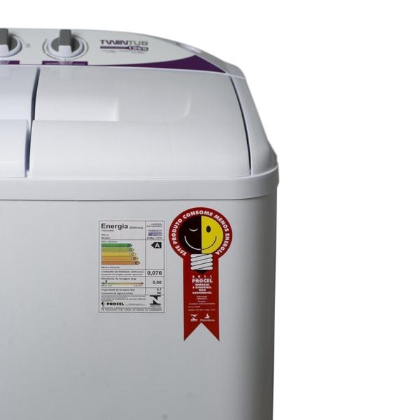 Imagem de Máquina Lavar Semi-Automática 10kg 110V Praxis Twin Tub Grifit