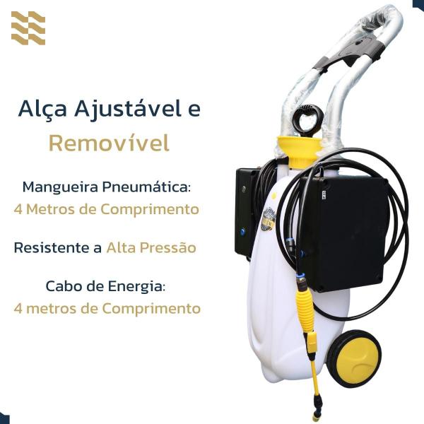 Imagem de Máquina limpeza gbmak premium 16l 150psi bivolt automática