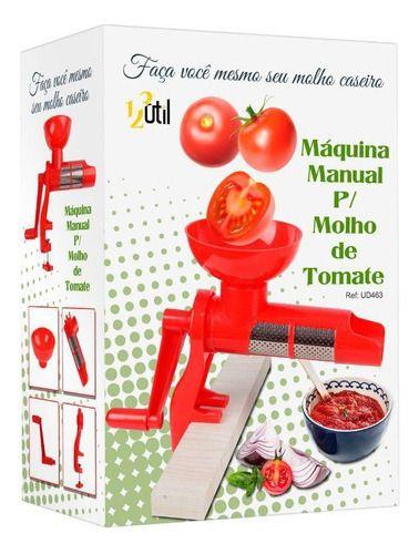 Imagem de Maquina Moedor Espremedor Manual Para Molho Tomate Caseiro