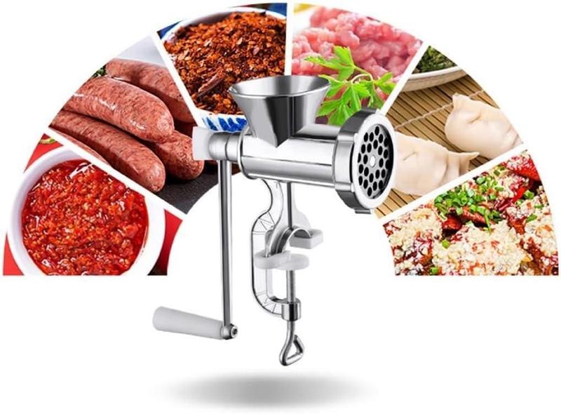 Imagem de Máquina Moer Moedor Carne Linguiça Hambúrguer Manual