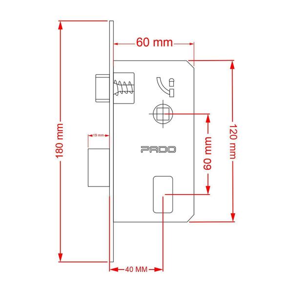 Imagem de Máquina Pado Concept Externa 40Mm