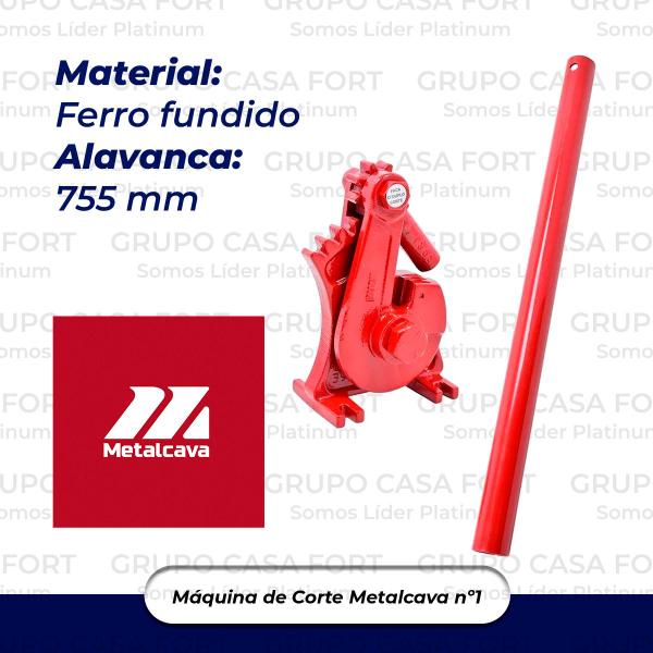 Imagem de Maquina Para Cortar Vergalhao ( Ferro ) Metalcava N1 (16mm)