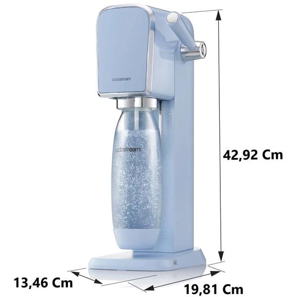 Imagem de Máquina Para Gaseificar Água Art Misty Blue Sodastream