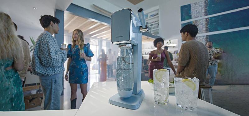 Imagem de Máquina para Gaseificar Água ART Sodastream Misty Azul