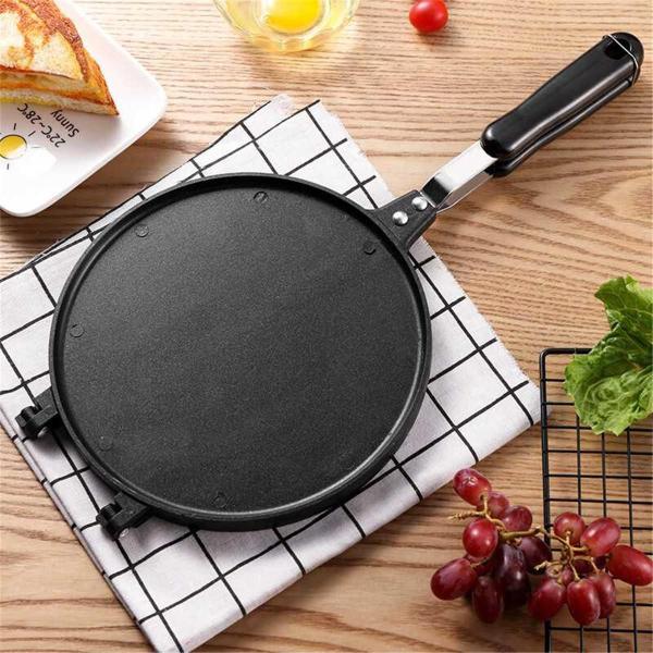 Imagem de Máquina para Ovos Crocantes em Formato de Waffle 17cm - Acessório para Panquecas e Crepes